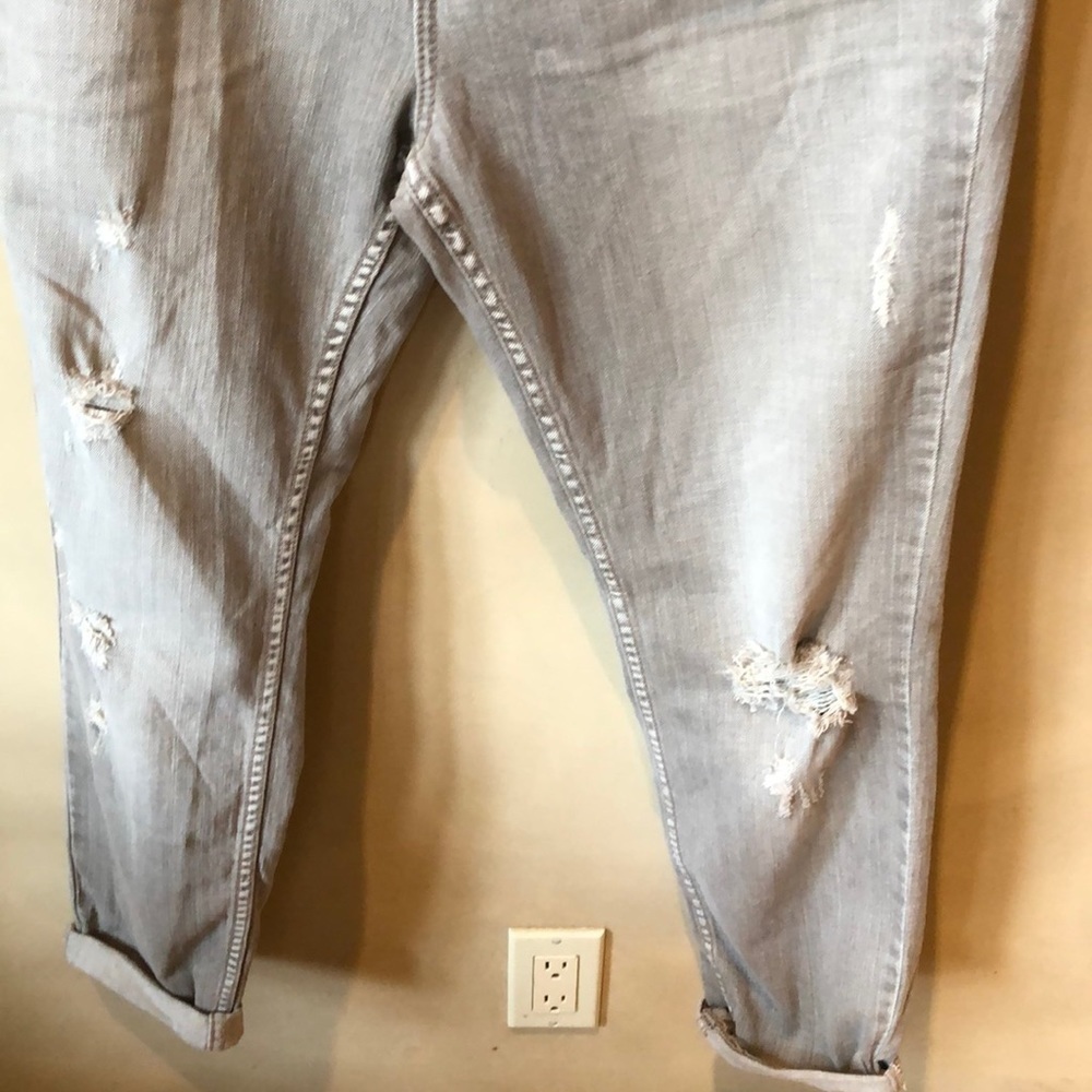 Free People Taupe Ankle Jeans size 31 - Picture 4 of 7